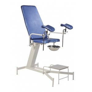 Кресло гинекологическое КГг-411-МСК с регулировкой высоты гидроприводом, регулировкой спинки пневмоприводом, механической регулировкой сидения