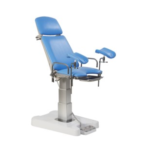 Кресло гинекологическое КГэ-«МСК» с регулированием высоты, спинки и сидения электроприводами