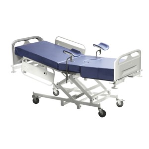 Кровать медицинская для родовспоможения КМРг137-МСК с регулировкой высоты гидроприводом